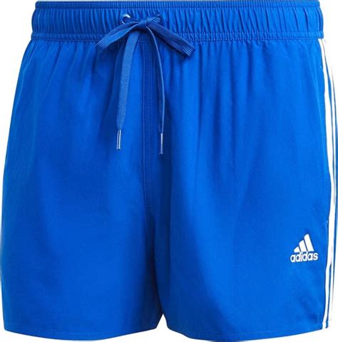 adidas broek wit met blauw mannen om te zwemmen|Adidas heren zwembroek.